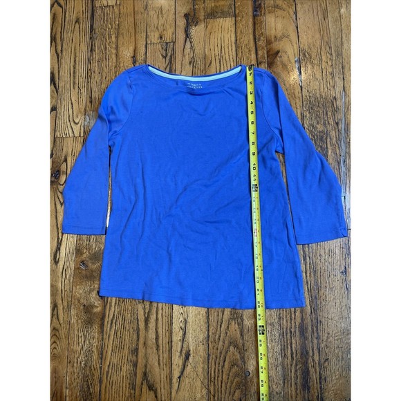 Talbots Long Sleeve Shirt Medium Petite - Picture 2 of 6